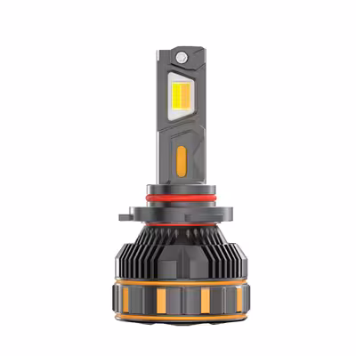 Quality 100W 7400 Lumens Car LED Headlight Bulb with App And Remote Control factory